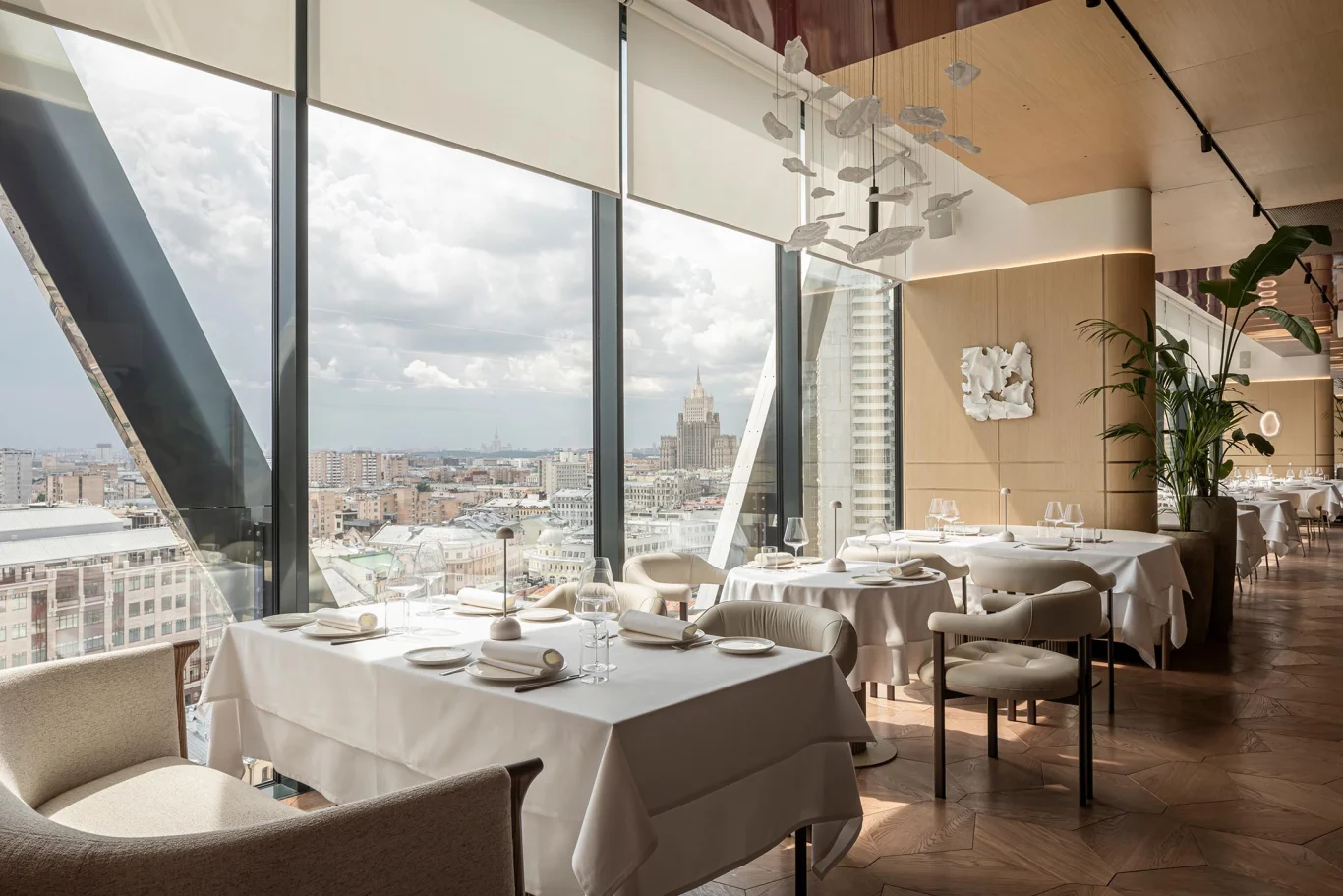 Панорамный вид в ресторане «Тэму»